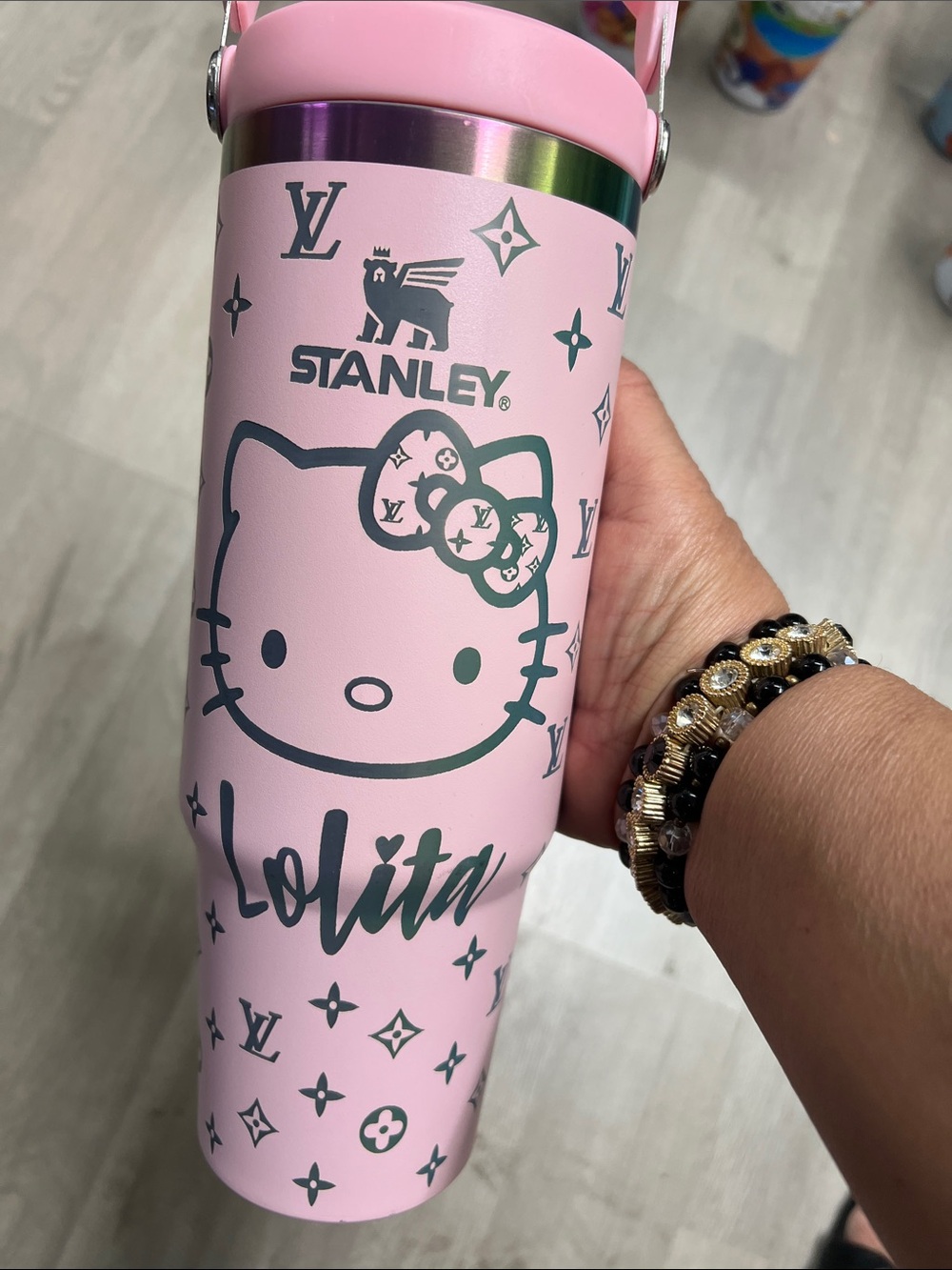 Stanley Pink Hello Kitty Kids Insulated Bottle